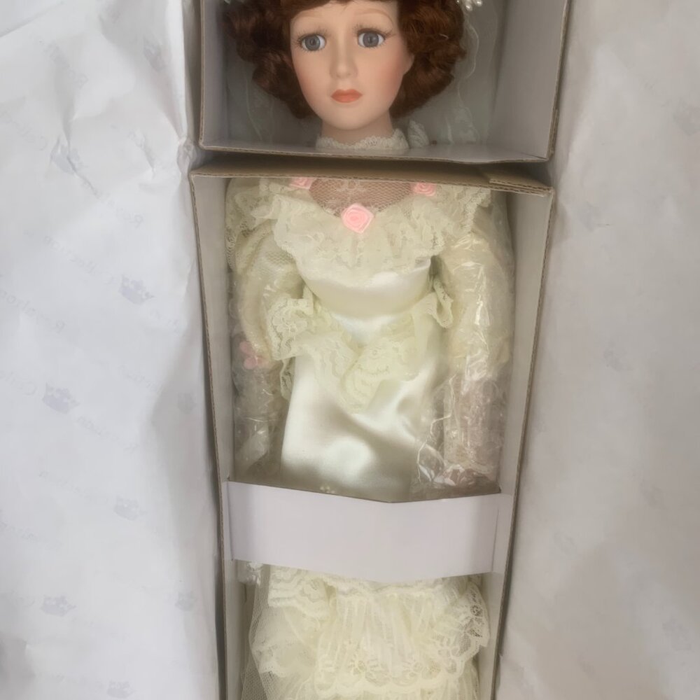 Royalton Collection Gibson Bride Katherine Porcelain Doll 15" Collectible